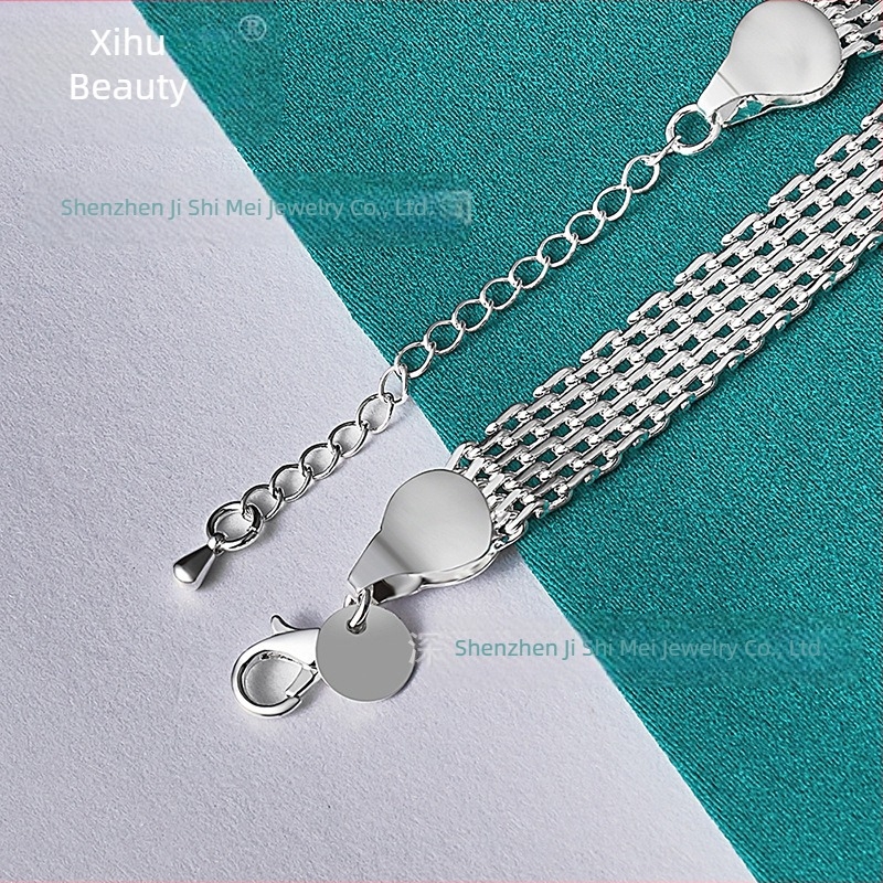 Brățară - West Lake Beauty Metal MB196, stil feminin pastoral, anti-oxidare