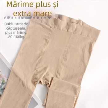 Colanți din velur pentru femei, grosime medie, modelare și ridicare a șoldurilor, nylon 50–70%, stil sexy