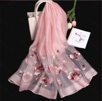 Xin ruishi șal de mătase cu broderie Su, Hangzhou mătase Mulberry, design original, iarnă 2023