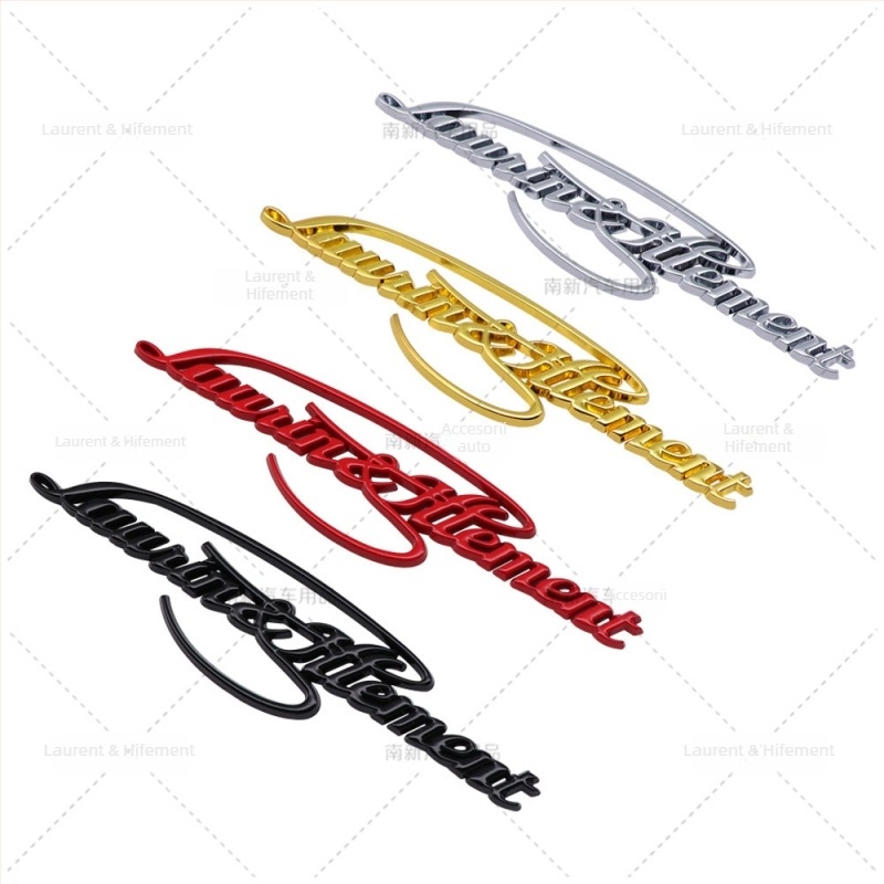 Nanxin autocolant pentru caroserie pentru sigla pe aripa frontală Skoda VIP – metal, autoadeziv, personalizabil