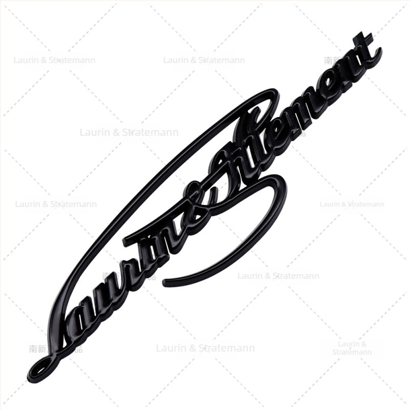 Nanxin autocolant pentru caroserie pentru sigla pe aripa frontală Skoda VIP – metal, autoadeziv, personalizabil