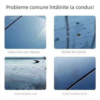 Agent de acoperire și lustruire a vopselei auto — lichid de întreținere portabil, pentru renovarea pielii, interiorului și bordului; durată de valabilitate doi ani.