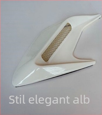 Autocolant decorativ pentru caroserie, inspirat de branhii de rechin, pentru prizele de aer ale mașinii – autoadeziv, procesare personalizabilă