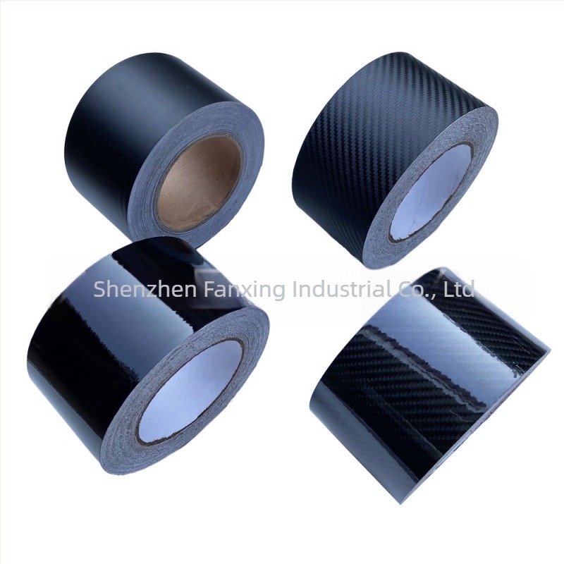 VIKIK film PVC pentru acoperire auto cu textură carbon 3D, efect de schimbare a aspectului, instalare prin lipire, personalizare disponibilă