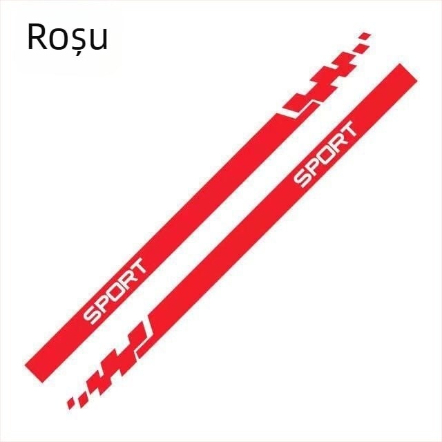 Sticker lateral pentru mașină — Decor personalizabil pentru întregul vehicul, Adeziv anti-coliziune, Montaj cu ventuză, Card Vernon Cool Sticker