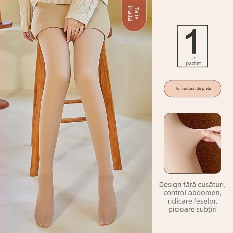 Colanți din nylon pentru ridicare a șoldurilor și modelare, 80–90% nylon, țesătură densă, model solid, stil sexy