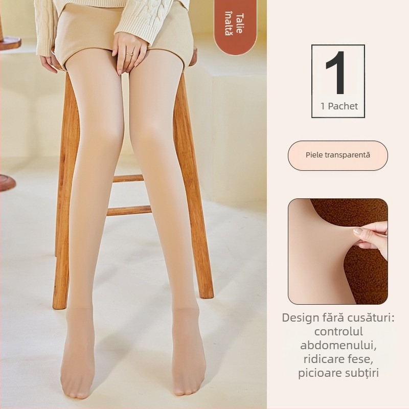 Colanți din nylon pentru ridicare a șoldurilor și modelare, 80–90% nylon, țesătură densă, model solid, stil sexy