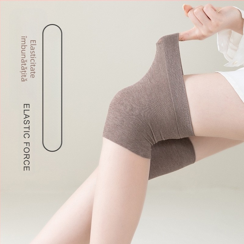 Șosete până la genunchi pentru femei, din nailon, subțiri, 15D, cu silicon antiderapant, anti-agățare