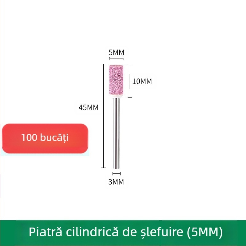 Cap de șlefuit WELIBA – Corund, Model Grinding head, pentru șlefuire și lustruire a matrițelor din oțel, cupru și aluminiu