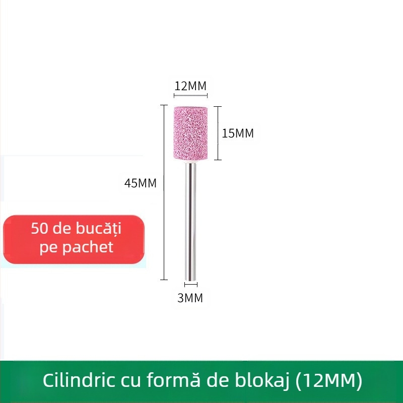 Cap de șlefuit WELIBA – Corund, Model Grinding head, pentru șlefuire și lustruire a matrițelor din oțel, cupru și aluminiu