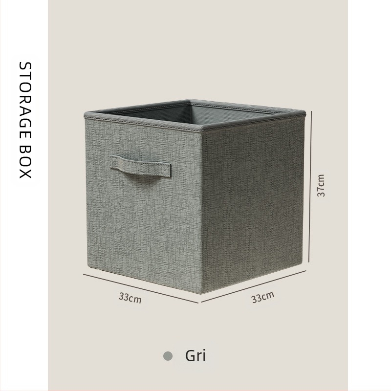 Cutie de depozitare cu capacitate mare, pliabilă, din material nețesut, 10–20L, portabil