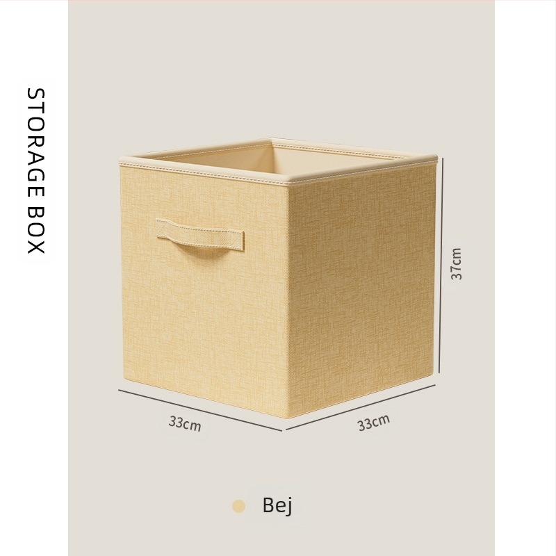 Cutie de depozitare cu capacitate mare, pliabilă, din material nețesut, 10–20L, portabil