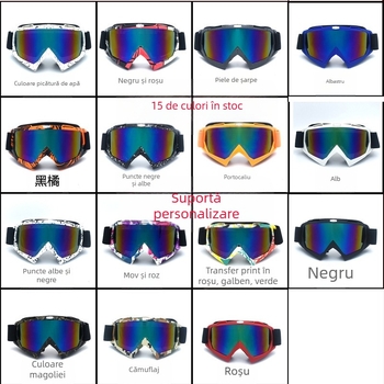 Ochelari DXGS X600 – cadru PC, 0°, sport, rezistenți la vânt, ramă completă, unisex, ochelari pentru ciclism