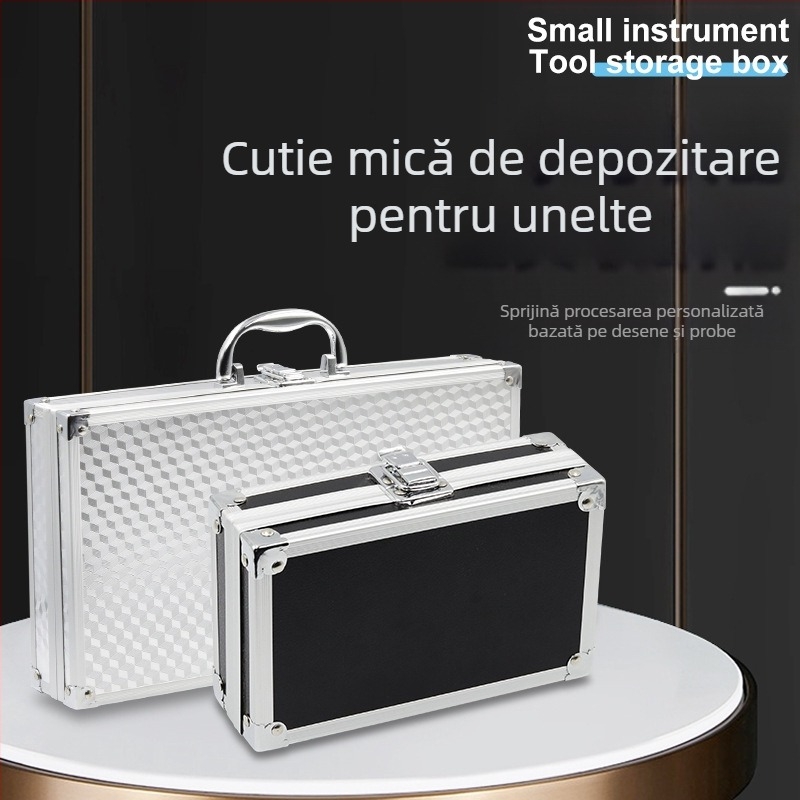 Cutie din aliaj de aluminiu pentru echipamente, rezistentă la șocuri, ușoară, capacitate de încărcare 3–5 kg