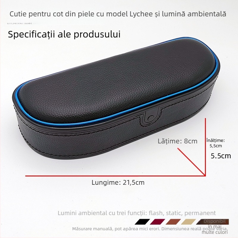 Cutie de suport pentru braț auto din piele – universală, marcă Geshuo, origine Guangzhou, cod produs CK19.