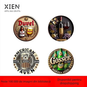 Artă murală pe placă de aluminiu | Brand: Sean | Categorie: Alte meșteșuguri metalice | Potrivit pentru casă, birou, grădină, piață și spații de divertisment | Ambalaj: ambalaj din carton