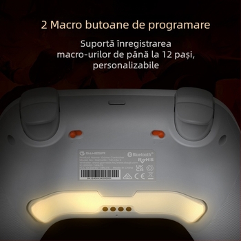 GameSir Morning Star 2 controler de joc fără fir cu Bluetooth și USB, pentru PC, Switch, iOS și Android, cu vibrații și senzor Hall