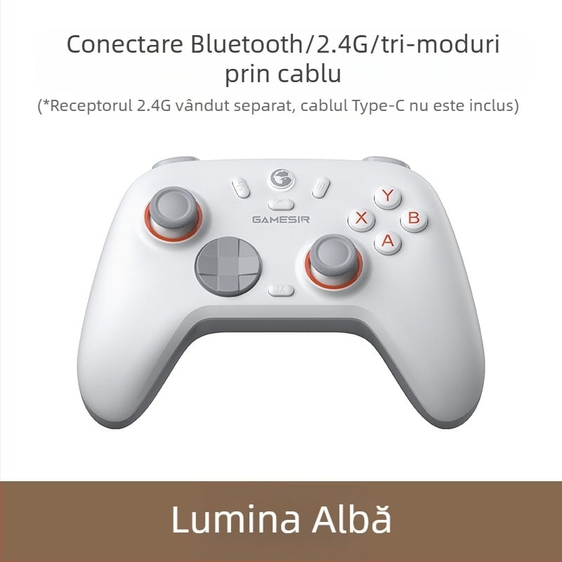 GameSir Morning Star 2 controler de joc fără fir cu Bluetooth și USB, pentru PC, Switch, iOS și Android, cu vibrații și senzor Hall