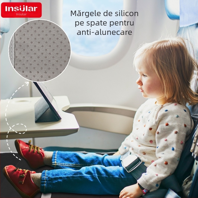 Hamac pentru copii pentru călătorii cu avionul — material Oxford, greutate 220 g, încărcare maximă 30 kg, origine Ningbo, marcă Insular/inxiuli