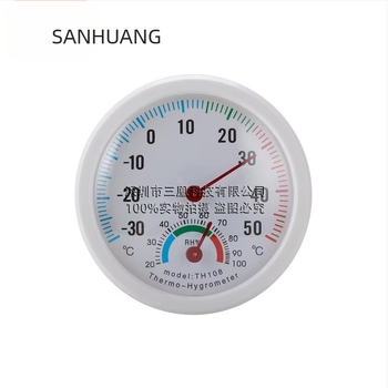 Termohigrometru cu indicator pentru încăperi – măsoară temperatura și umiditatea, precizie standard