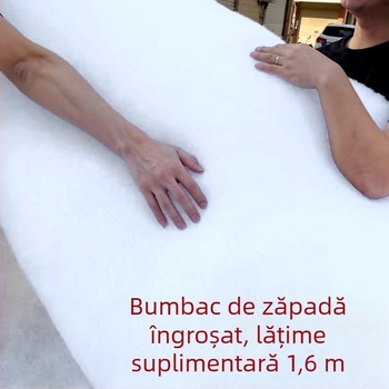 Decor de podea cu zăpadă artificială pentru scenă de Crăciun – poliester, Mingyu, stil 1327355784, conținut 90