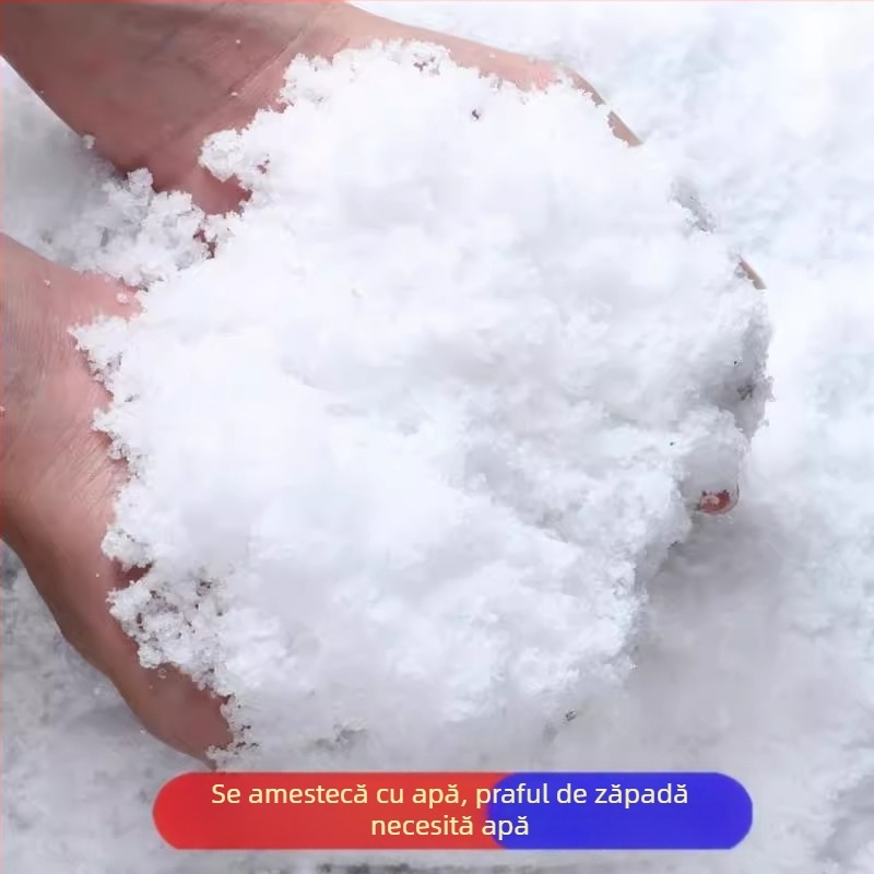 Decor de podea cu zăpadă artificială pentru scenă de Crăciun – poliester, Mingyu, stil 1327355784, conținut 90