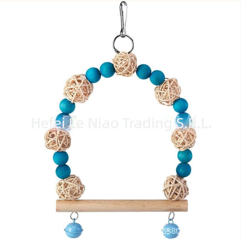 Jucărie leagăn pentru papagali, pentru păsări — produs autohton, nereimportat