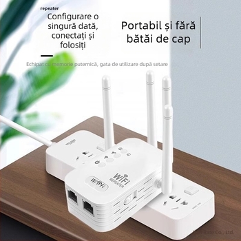 Extensor de router wireless cu 802.11n, backhaul Cat5, protecție la trăsnet