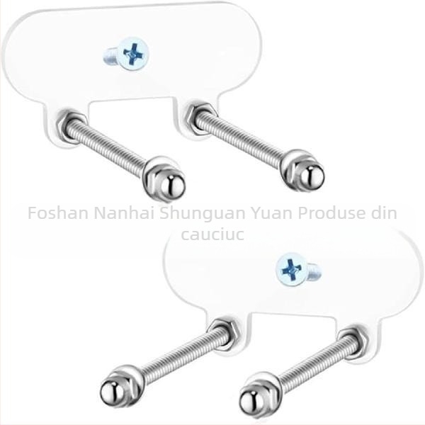 Raft acrilic pentru skateboard montat pe perete; design modern minimalist, montaj cu șuruburi, depozitare pe un nivel pentru dormitor și sufragerie