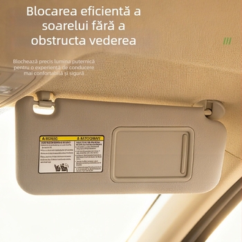 Pereche de vizoruri de soare pentru Toyota RAV4 2006-2012 – PVC | Montaj cu card încorporat | Stil simplu
