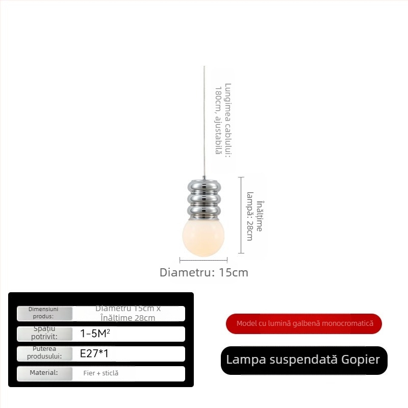 Lampă de perete LED Nordic pentru dormitorul principal, non-smart, 111-240V, certificare FCC-b
