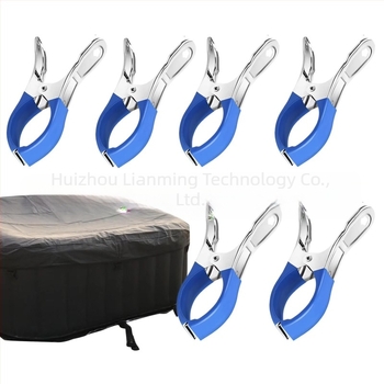 Clamă din oțel inoxidabil pentru acoperire piscină – clemă rezistentă cu suport de agățare pentru exterior (Material: Oțel inoxidabil; Tip: Cleme; Aplicație: Grădină rezistentă la vânt; Cod produs: Altul; Export cross-border: Da)