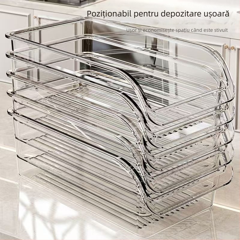 Cutie de depozitare pentru frigider — PET, design minimalist modern, Zhu Haozhe