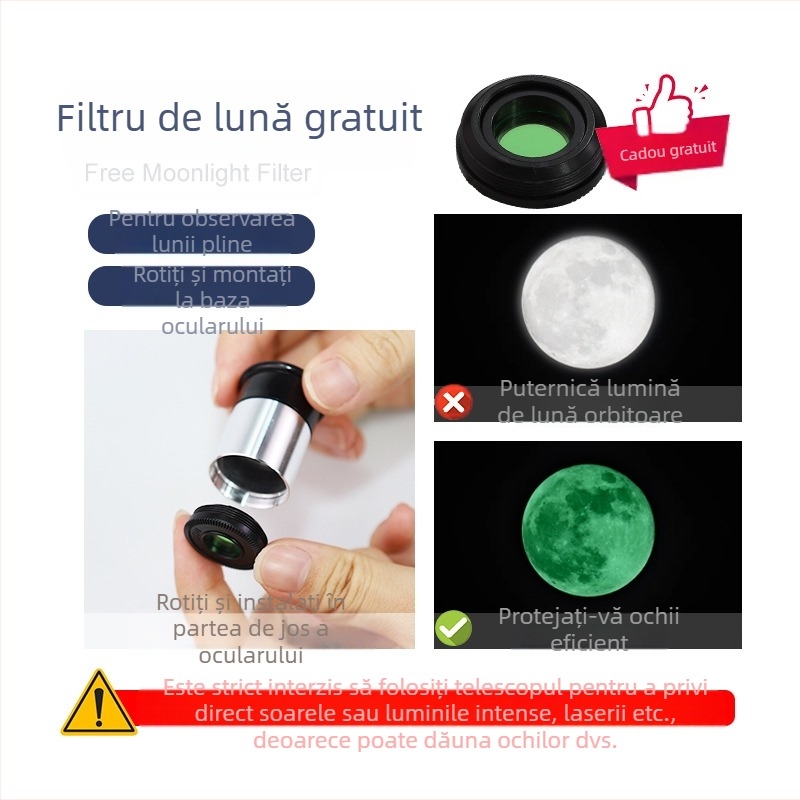 Datyson seria Star Dream 50360 Telescop astronomic refractor pentru copii, model 5T0006A