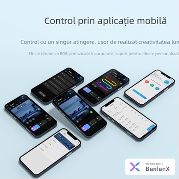 SP323E controler RGB cu 3 canale, cip RF pentru acoperire puternică, dimming PWM la 16KHz, efecte de iluminare multiple, Model AND-SP323E~SP325E