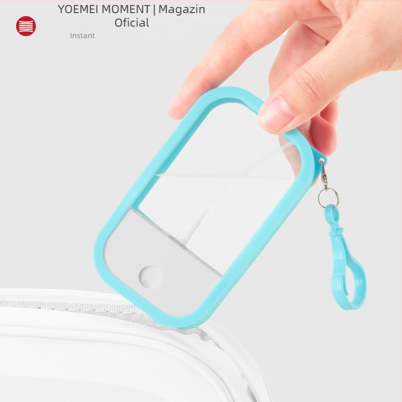 PETG tip card spray cu husă din silicon pentru dezinfectant de mâini, repelent împotriva țânțarilor