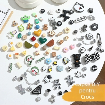 Ornament pentru catarama pantofilor cu design floral pentru sandale și alte încălțăminte — Model JD2356, Vară