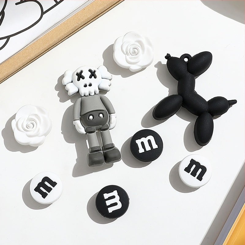 Ornament pentru catarama pantofilor cu design floral pentru sandale și alte încălțăminte — Model JD2356, Vară