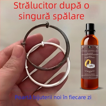 Soluție de curățare pentru bijuterii din argint, eliminare oxidare, cod 4201