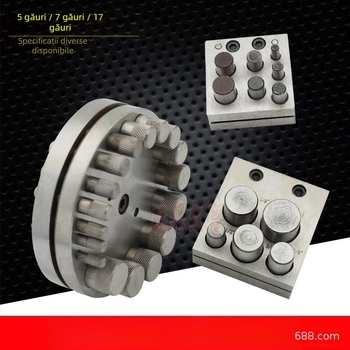 Instrument de ștanțare pentru bijuterii din metal, opțiuni de găuri 5/7/17, brand Winwin