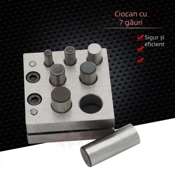 Instrument de ștanțare pentru bijuterii din metal, opțiuni de găuri 5/7/17, brand Winwin