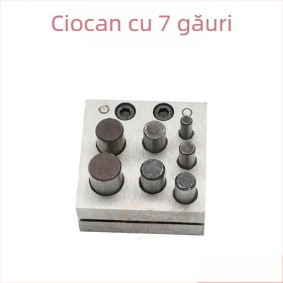 Instrument de ștanțare pentru bijuterii din metal, opțiuni de găuri 5/7/17, brand Winwin