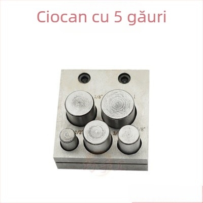 Instrument de ștanțare pentru bijuterii din metal, opțiuni de găuri 5/7/17, brand Winwin