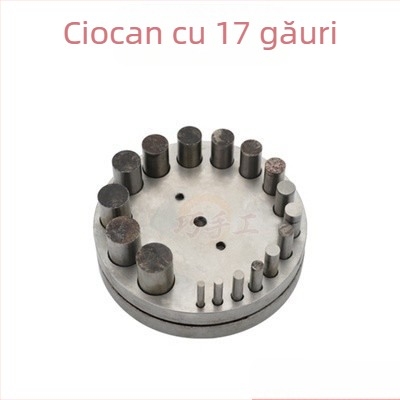 Instrument de ștanțare pentru bijuterii din metal, opțiuni de găuri 5/7/17, brand Winwin
