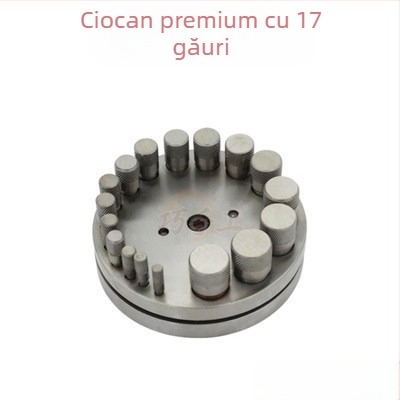 Instrument de ștanțare pentru bijuterii din metal, opțiuni de găuri 5/7/17, brand Winwin