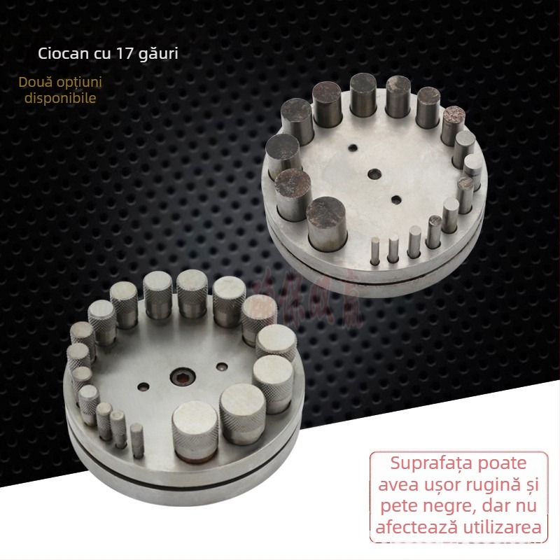 Instrument de ștanțare pentru bijuterii din metal, opțiuni de găuri 5/7/17, brand Winwin