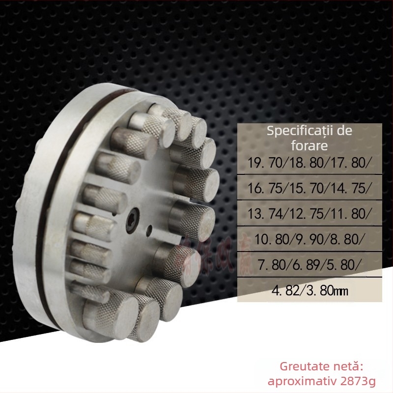 Instrument de ștanțare pentru bijuterii din metal, opțiuni de găuri 5/7/17, brand Winwin