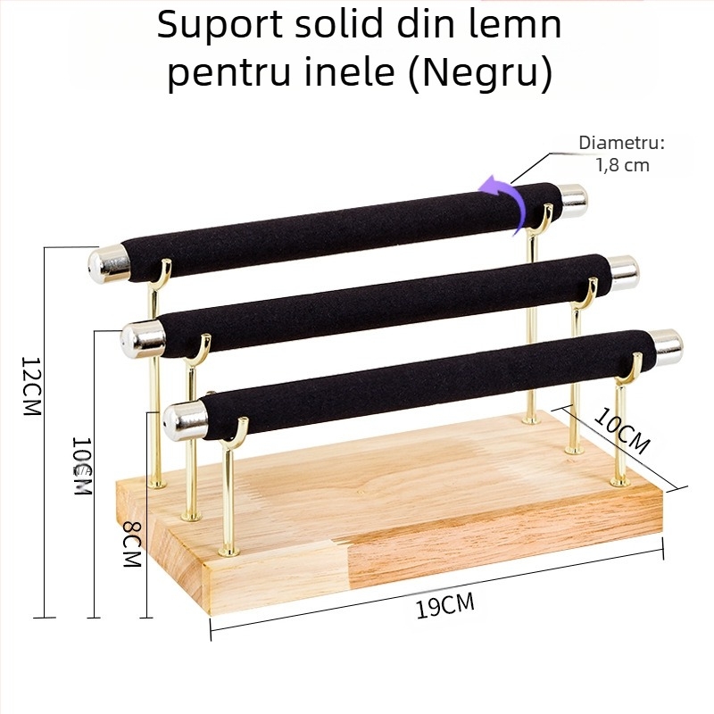 Raft de expunere bijuterii pentru brățări, ceasuri și coliere – suport de depozitare (Origine: Jinhua)