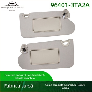 Parasolar auto cu lumina, pereche stânga-dreapta, ABS, model 96401-3TA2A, compatibil Nissan Altima 2013-2018