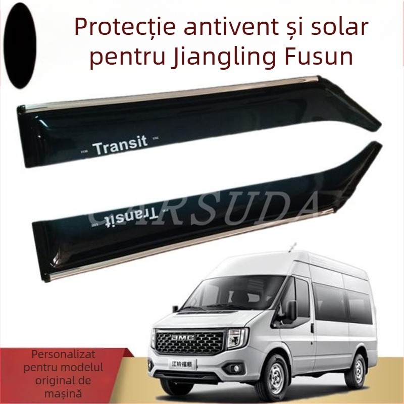 Protecție împotriva ploii pentru ferestrele JMC Fushun microbuz și camion (Material: Bodhi; Cod produs: Jiangling fushun; Brand: Linlie; Țara de origine: Jinhua; An/Sezon: Primăvara 2025)